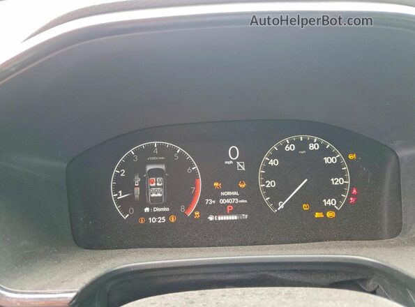 2HKRS4H24TH438686 2026 HONDA CR-V White Widok zestawu wskaźników