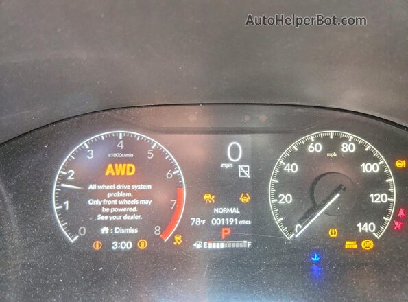 2HKRS4H48TH486709 2026 HONDA CR-V Черный Вид щитка приборов