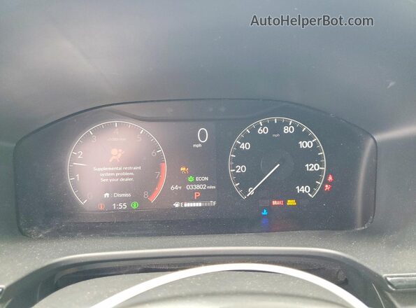 2HKRS4H49PH423933 2023 HONDA CR-V Gray Vista del cuadro de instrumentos