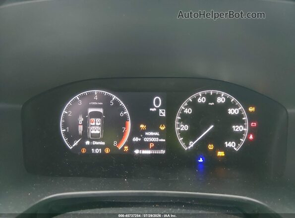 2HKRS4H71PH437075 2023 HONDA CR-V Blue Widok tylnych siedzeń