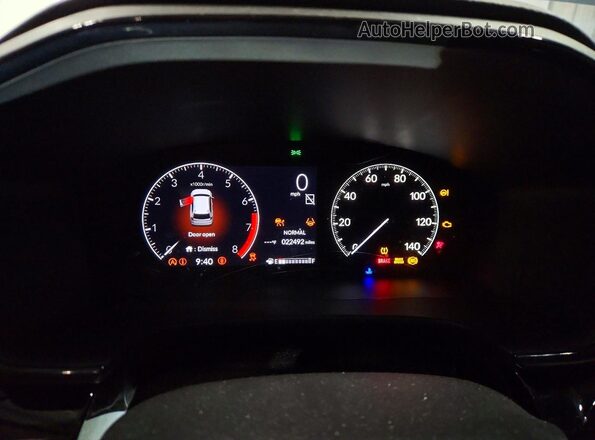 2HKRS4H72RH433832 2024 HONDA CR-V Белый Вид щитка приборов
