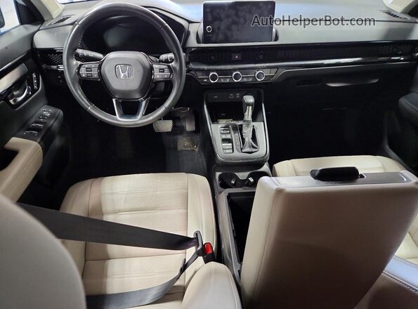 2HKRS4H72RH433832 2024 HONDA CR-V Белый Вид панели приборов