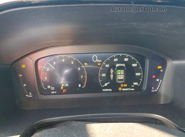 2HKRS4H72TH422336 2026 HONDA CR-V Синий Вид щитка приборов