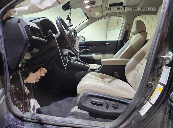2HKRS4H73PH403218 2023 HONDA CR-V Black Widok wnętrza z przodu