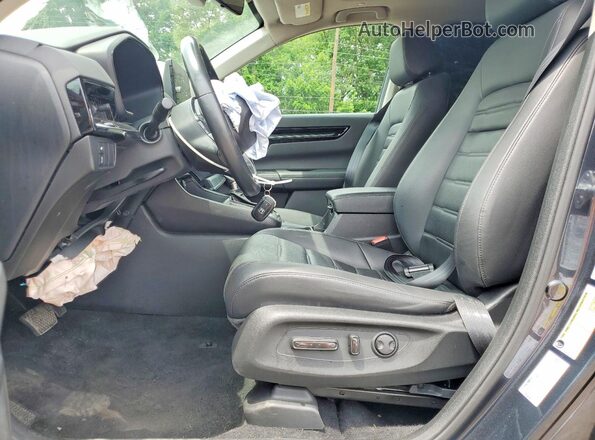 2HKRS4H73RH401598 2024 HONDA CR-V Charcoal Widok wnętrza z przodu