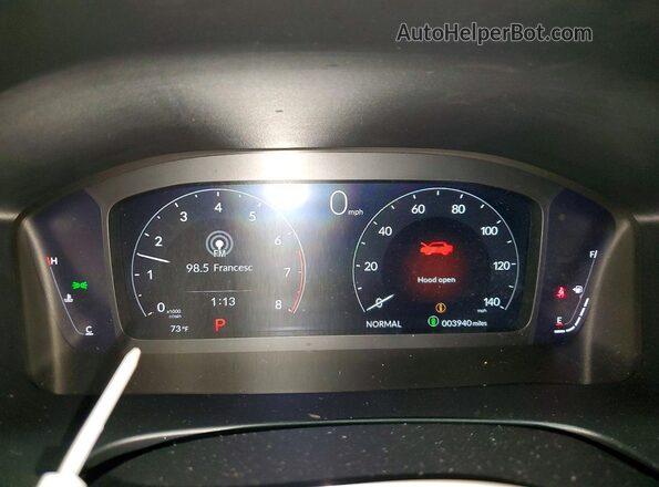 2HKRS4H73TH455717 2026 HONDA CR-V Серый Вид щитка приборов