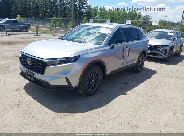 2HKRS4H75TH500186 2026 HONDA CR-V Silver Առջևի ձախ երեք քառորդ տեսարան