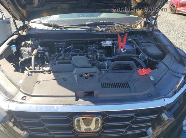 2HKRS4H76RH480572 2024 HONDA CR-V Black Vista del compartimento del motor