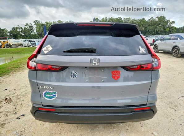 2HKRS4H77PH416036 2023 HONDA CR-V Gray Widok z tyłu
