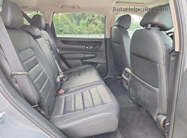 2HKRS4H77PH416036 2023 HONDA CR-V Gray Widok wnętrza z tyłu