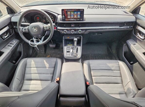 2HKRS4H77RH417531 2024 HONDA CR-V Blue Вид панелі приладів