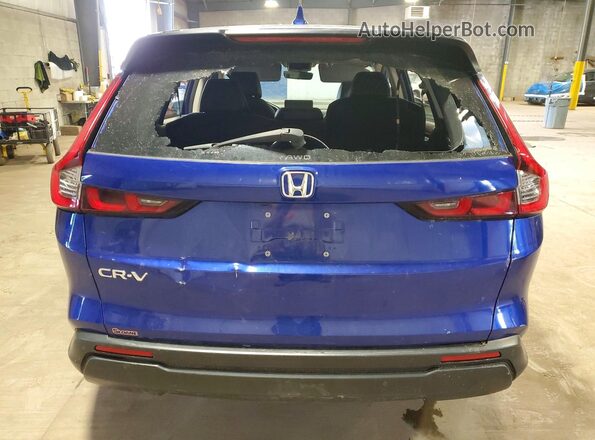 2HKRS4H77RH471900 2024 HONDA CR-V Blue Вид ззаду