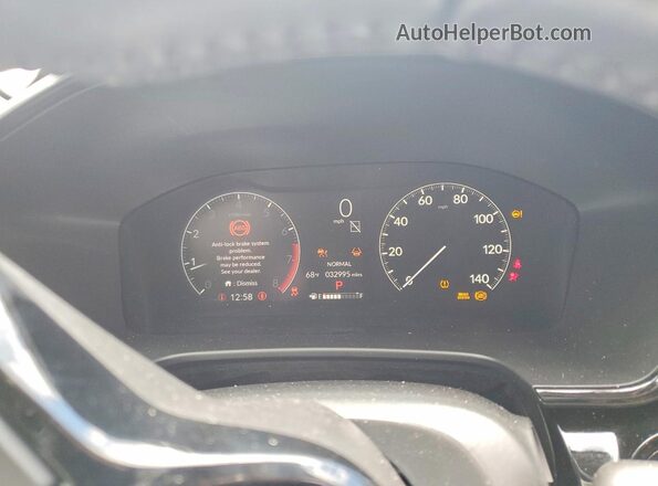 2HKRS4H77SH409869 2025 HONDA CR-V Silver Instrument cluster view