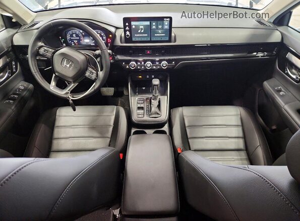 2HKRS4H77TH425345 2026 HONDA CR-V Black Vista del salpicadero