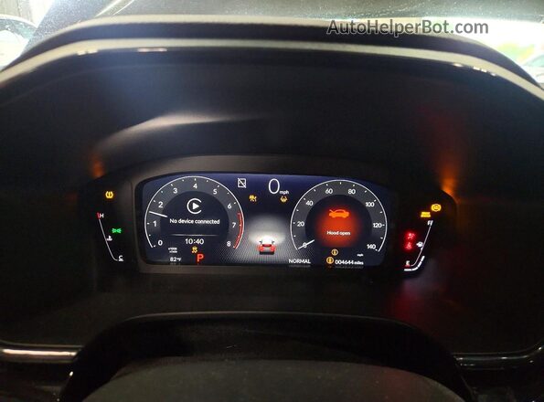 2HKRS4H77TH425345 2026 HONDA CR-V Black Vista del cuadro de instrumentos