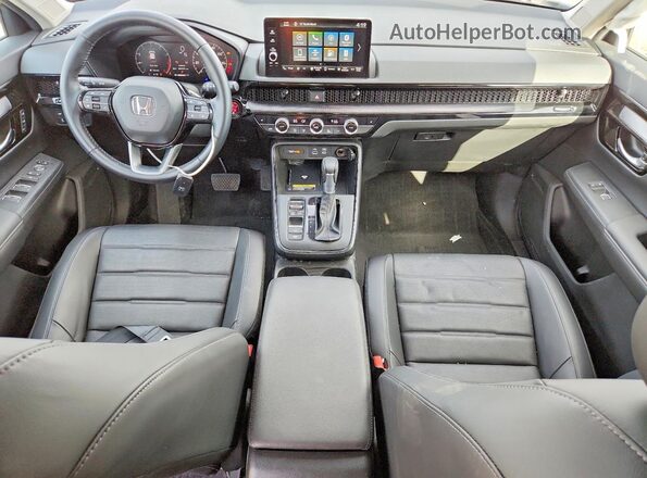 2HKRS4H78SH422159 2025 HONDA CR-V Gray Dashboard view