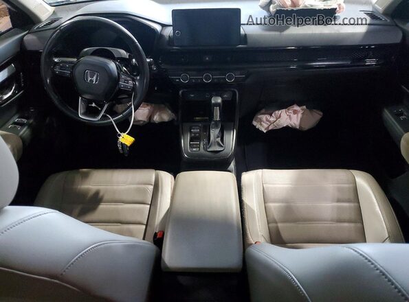 2HKRS4H79PH403675 2023 HONDA CR-V White Widok deski rozdzielczej