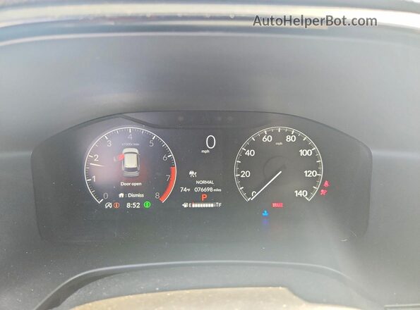 2HKRS4H79PH408861 2023 HONDA CR-V Серый Вид щитка приборов