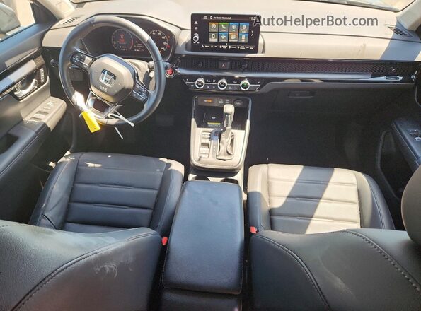 2HKRS4H79PH439303 2023 HONDA CR-V Черный Вид панели приборов