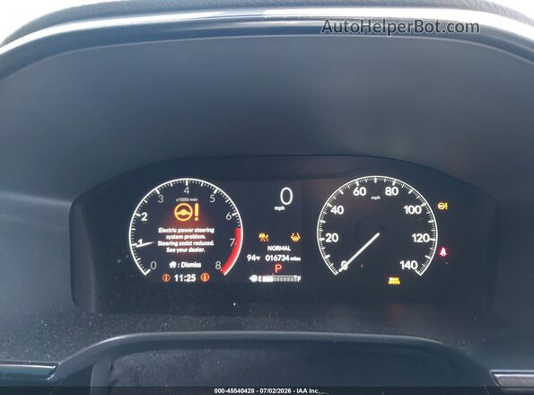 2HKRS4H7XRH485600 2024 HONDA CR-V Black Widok tylnych siedzeń
