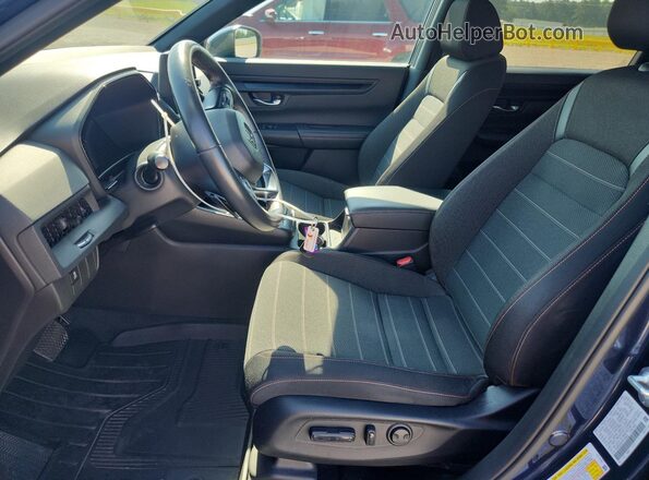 2HKRS5H51PH703022 2023 HONDA CR-V Blue Front interior view