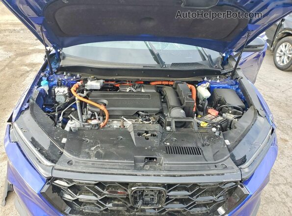 2HKRS5H56PH715196 2023 HONDA CR-V Blue Շարժիչի բաժամունքի տեսք