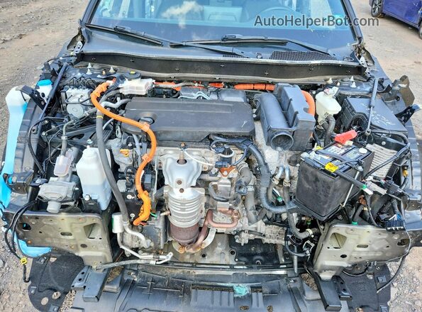 2HKRS6H57PH806662 2023 HONDA CR-V Черный Вид подкапотного пространства
