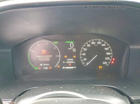 2HKRS6H75RH222491 2024 HONDA CR-V Black Widok zestawu wskaźników