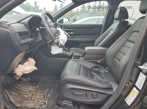2HKRS6H75RH222491 2024 HONDA CR-V Black Widok wnętrza z przodu
