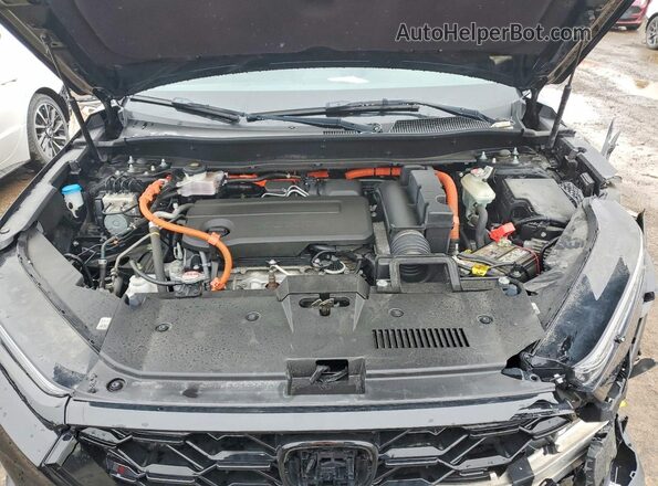 2HKRS6H75RH222491 2024 HONDA CR-V Black Widok komory silnika