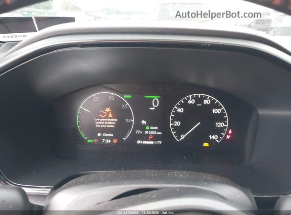 2HKRS6H84SH814348 2025 HONDA CR-V White უკანა სავარძლების ხედი