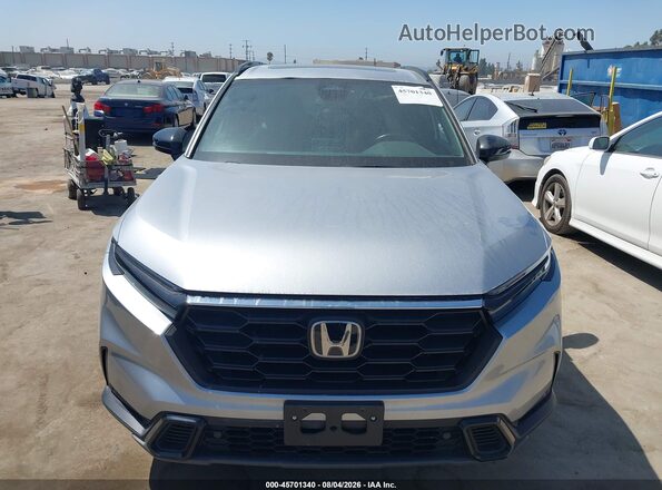 2HKRS6H89SH804219 2025 HONDA CR-V Silver ხელსაწყოთა პანელის ხედი