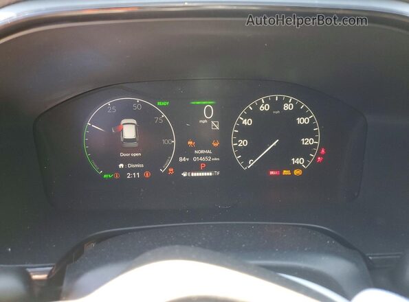 2HKRS6H89SH810280 2025 HONDA CR-V White Vista del cuadro de instrumentos