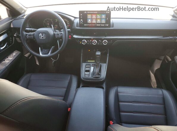 2HKRS6H92RH200370 2024 HONDA CR-V White Dashboard view