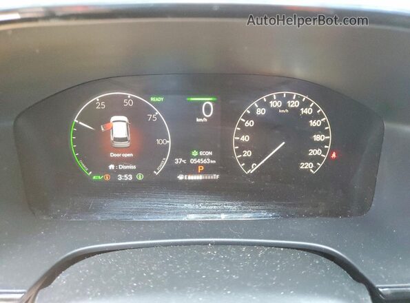 2HKRS6H92RH200370 2024 HONDA CR-V White Instrument cluster view