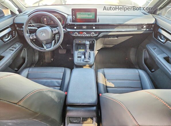 2HKRS6H96PH205035 2023 HONDA CR-V Белый Вид панели приборов