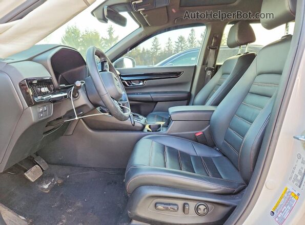 2HKRS6H96PH205035 2023 HONDA CR-V Белый Вид салона спереди