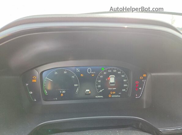 2HKRS6H97TH213848 2026 HONDA CR-V White Widok zestawu wskaźników