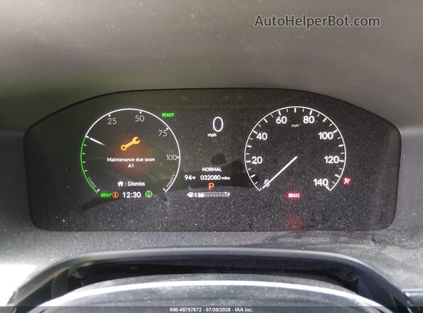 2HKRS6H99PH809050 2023 HONDA CR-V White უკანა სავარძლების ხედი