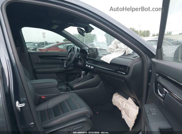 2HKRS6H9XPH801703 2023 HONDA CR-V Серый Вид салона спереди
