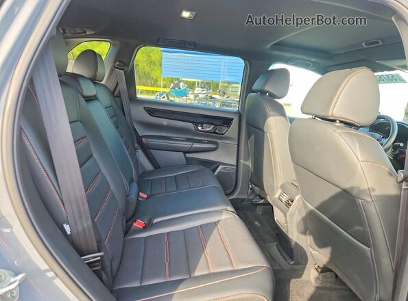 2HKRS6H9XRH807939 2024 HONDA CR-V Gray Widok wnętrza z tyłu