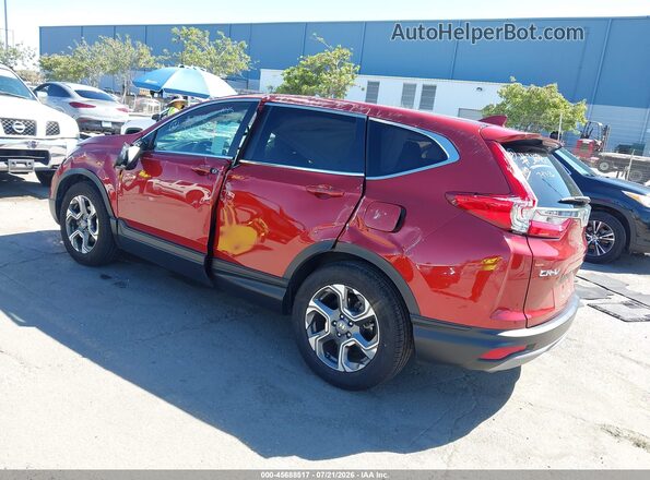 2HKRW1H50JH522983 2018 HONDA CR-V Red Trasero izquierdo
