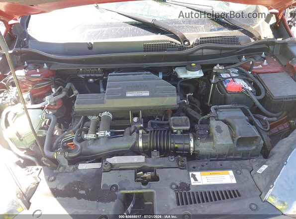 2HKRW1H50JH522983 2018 HONDA CR-V Red Vista trasera