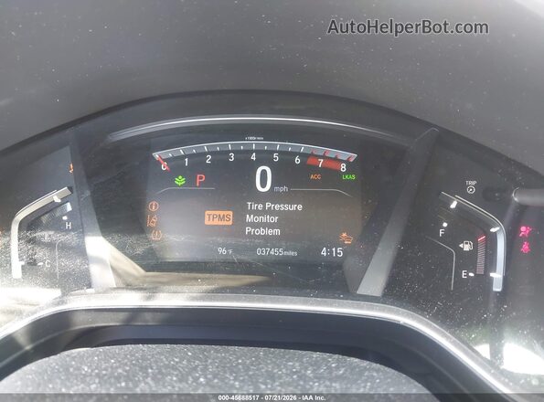 2HKRW1H50JH522983 2018 HONDA CR-V Red Vista de los asientos traseros