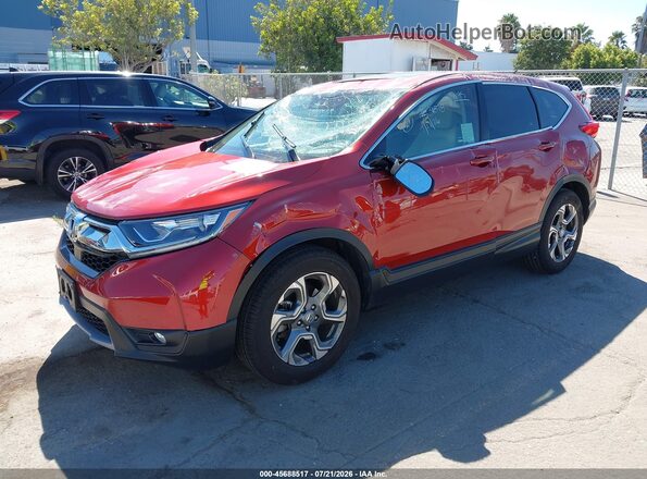 2HKRW1H50JH522983 2018 HONDA CR-V Red Vista tres cuartos delantera izquierda