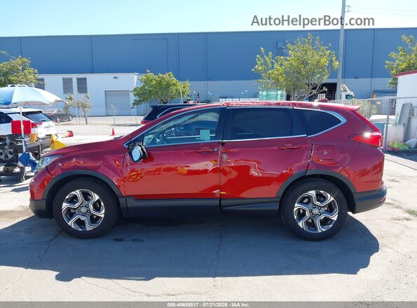 2HKRW1H50JH522983 2018 HONDA CR-V Red Vista interior de 360 grados