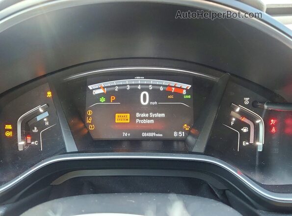 2HKRW1H50MH404355 2021 HONDA CR-V Black Սարքավորումների վահանակի տեսք