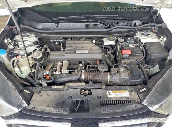 2HKRW1H55MH416761 2021 HONDA CR-V White Vista del compartimento del motor