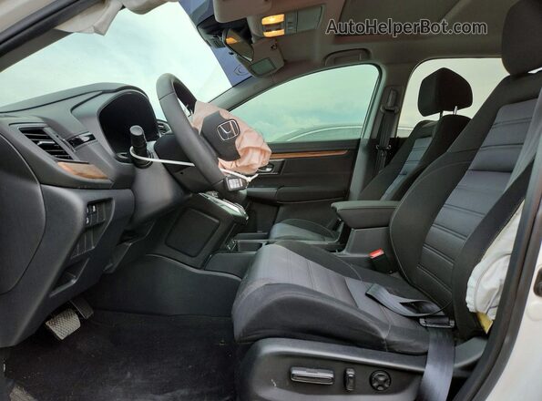 2HKRW1H55NH409357 2022 HONDA CR-V White Front interior view
