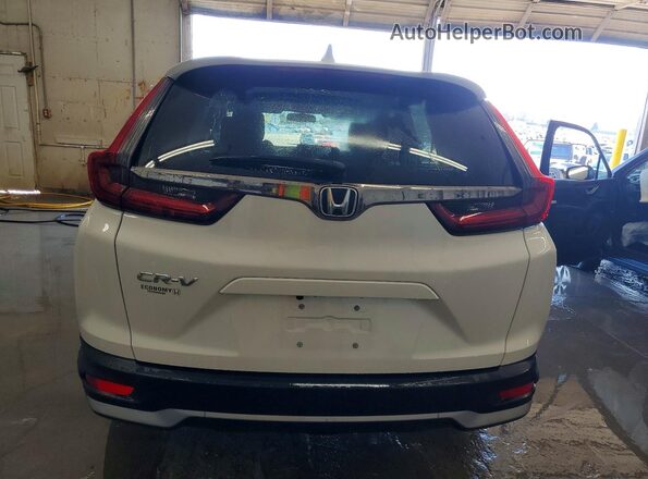 2HKRW1H55NH409357 2022 HONDA CR-V White Rear view